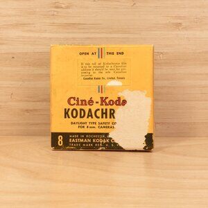 Kodak Cine-Kodachrome 8mm Daylight Type Film / Expired July 1948 / USA